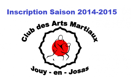 Inscription saison 2014 - 2015
